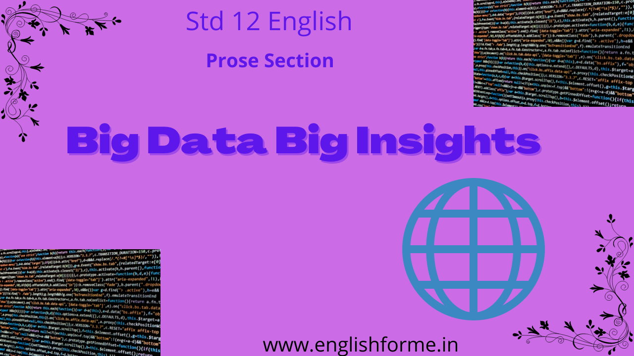 Big Data Big Insights
