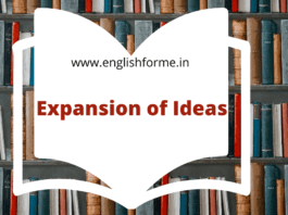 Expansion of Ideas