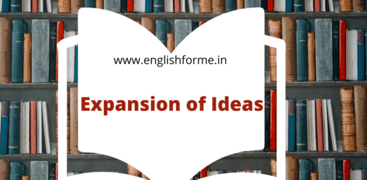 Expansion of Ideas