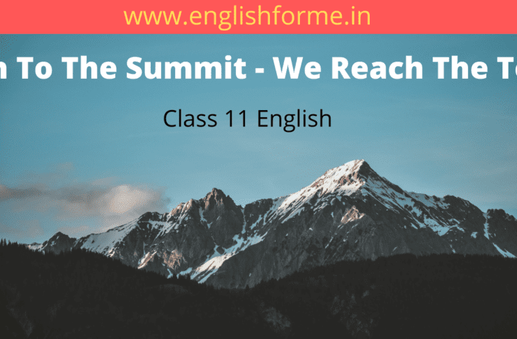 On To The Summit - We Reach The Top
