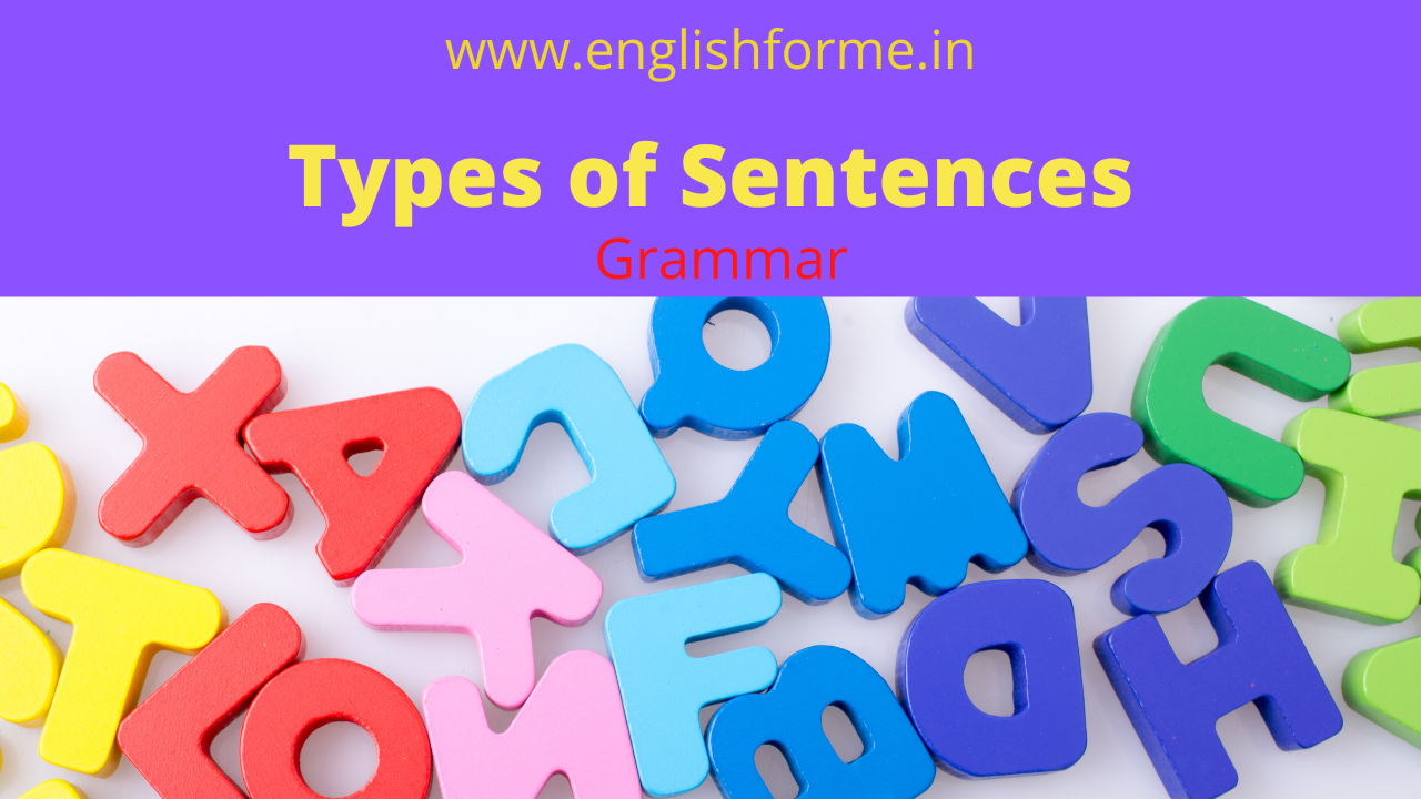 Four Types Of Sentences Structure And Uses English For Me 2283