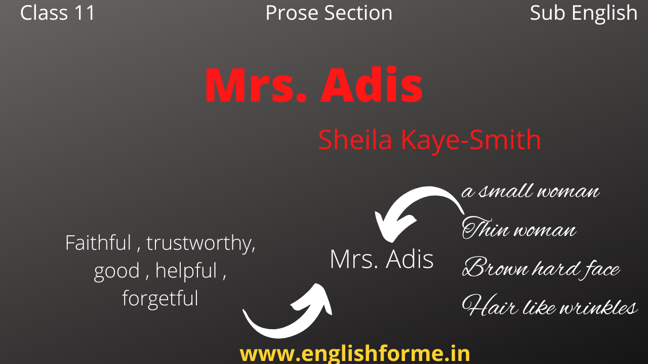Mrs. Adis
