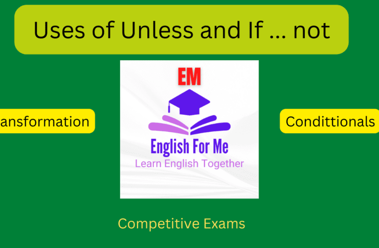 Uses of Unless