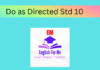 Do as directed Class 10 – With Solution Do as Directed