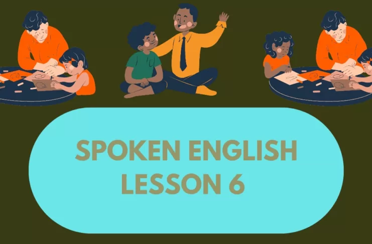 English Speaking Lesson 6