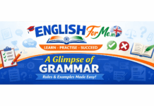 A Glimpse of Grammar